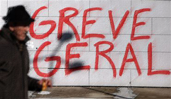 Segunda huelga general en Portugal en contra de la reforma laboral