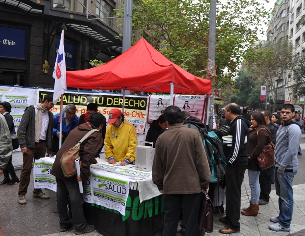 Hoy comienza votación digital del Plebiscito Nacional por la Salud