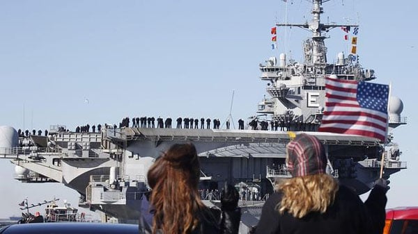 Las sospechas sobre el USS Enterprise, enviado al Estrecho de Ormuz