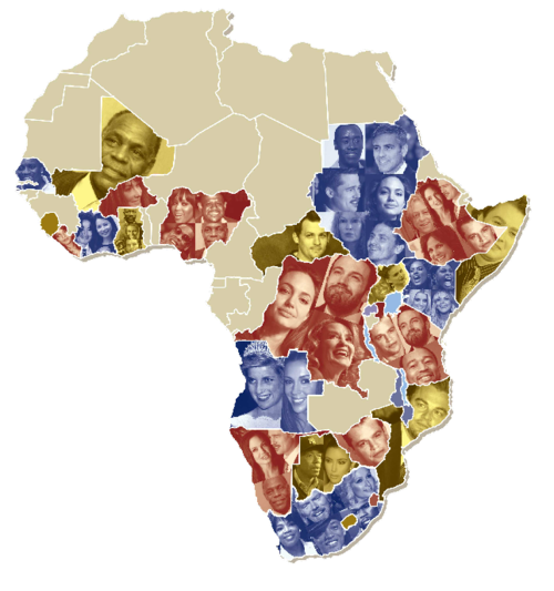 La recolonización africana de las celebridades: mapa de una tiranía altruista