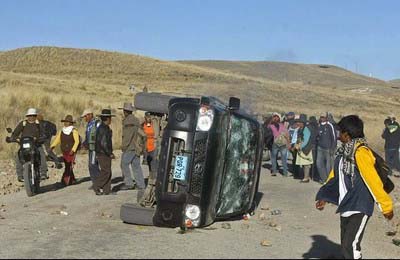 Dos muertos en manifestación contra minera Xstrata en Perú