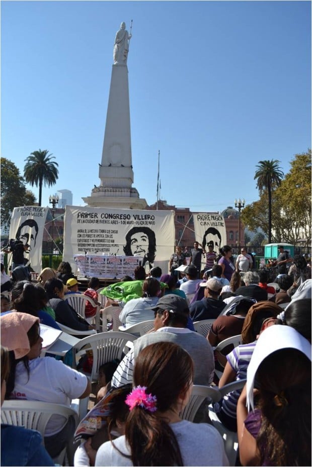 Exitoso primer Congreso Villero en Argentina