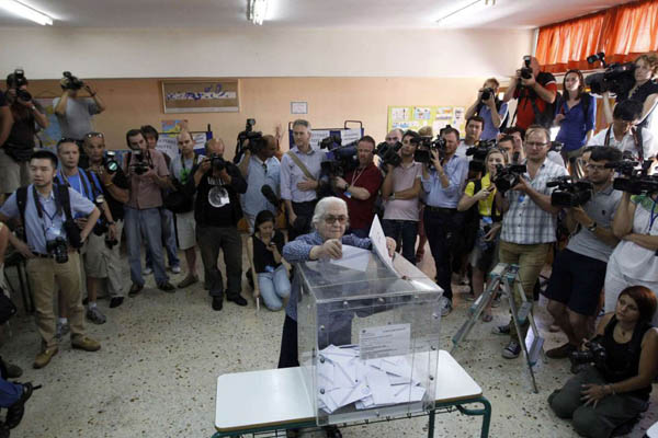 La derecha griega neutraliza el avance electoral de Syriza