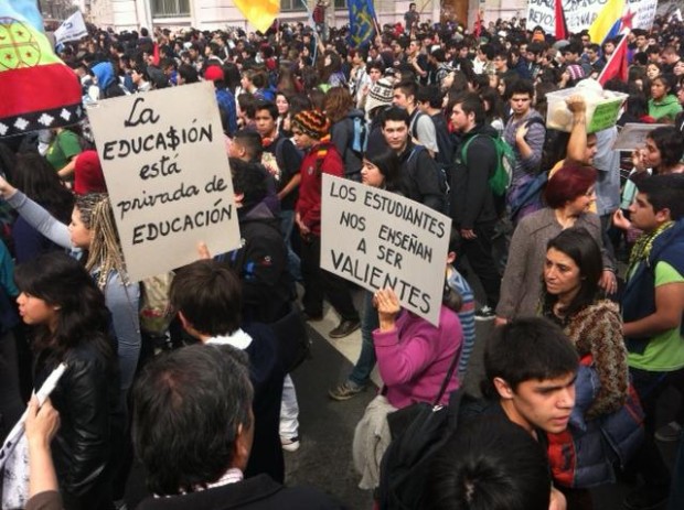 Minuto a minuto: Marcha por la educación recorre las calles de Santiago y regiones