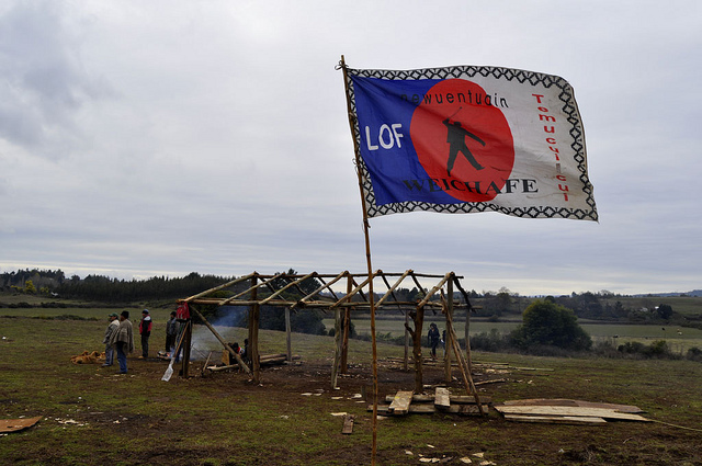 Comunidades mapuche realizan encuentro en fundo recuperado en Ercilla