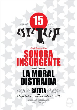 Histórico disco libro «Manual de la violencia» se presenta en chile, este sábado en la Batuta.