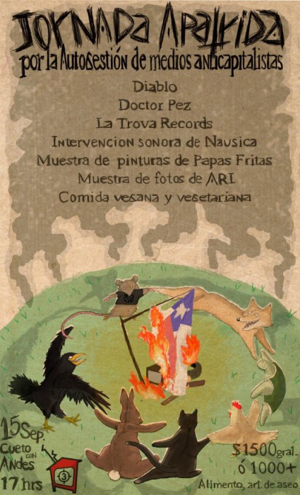 Este sábado actividad de apoyo a Canal 3 del Barrio Yungay