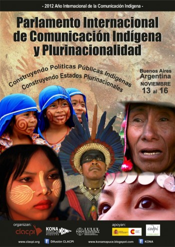 Parlamento Internacional de Comunicación Indígena y Plurinacionalidad se realizará en Argentina