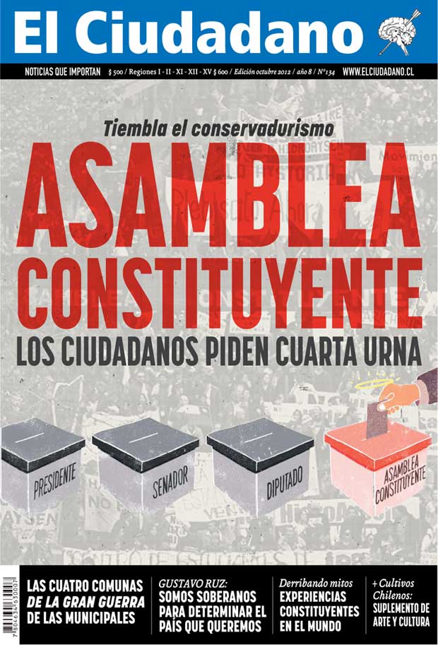 ¡Asamblea Constituyente: Ahora es cuando! Ya está en las calles la nueva edición de El Ciudadano