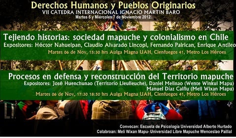 Seminario: «Derechos Humanos y Pueblos Originarios» en la Universidad Alberto Hurtado