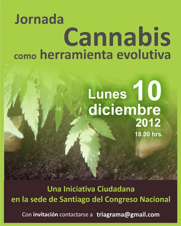 El cannabis se toma hoy la sede del Congreso en Santiago