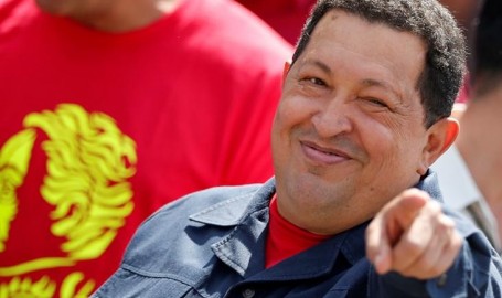 Hugo Chávez y la Plaza Bolívar