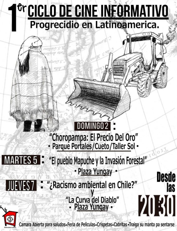 Este domingo se inicia «Progrecidio»,  documentales sobre conflictos socioambientales en Latinoamérica