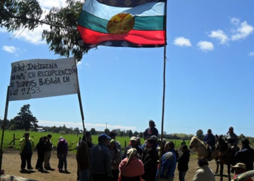 Mapuches inician toma reivindicativa de tierras ancestrales en fundo cerca de Temuco