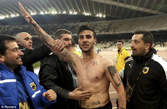 El último caso de un futbolista fascista