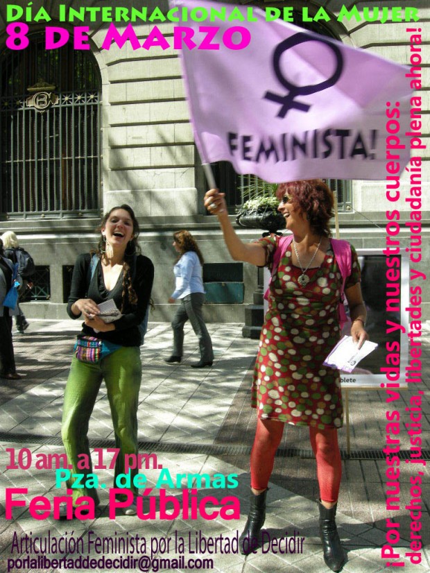 Convocatoria a Feria Pública 8 de Marzo: Día Internacional de la Mujer
