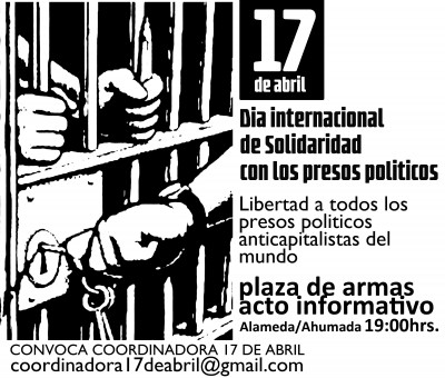17 de abril: Día Internacional de Solidaridad con los Presos Políticos