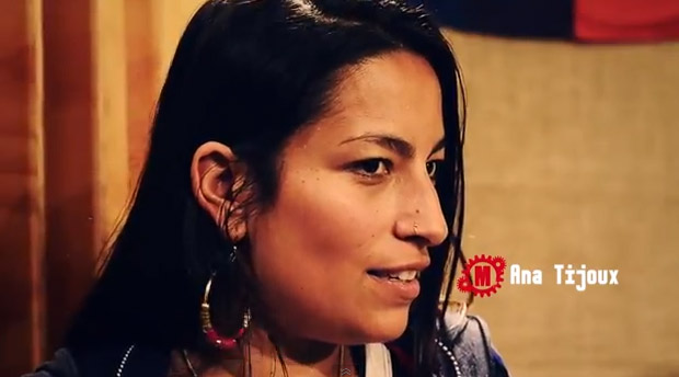 Ana Tijoux viste al rap de etiqueta