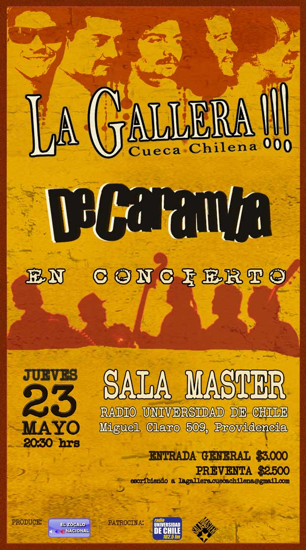 Las cuecas de La Gallera!!! y De Caramba en vivo en El Zócalo Nacional