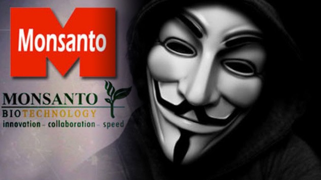 Anonymous hackea sitio web de Monsanto