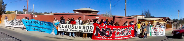 Comunidades del Valle del Huasco clausuran oficinas de Barrick