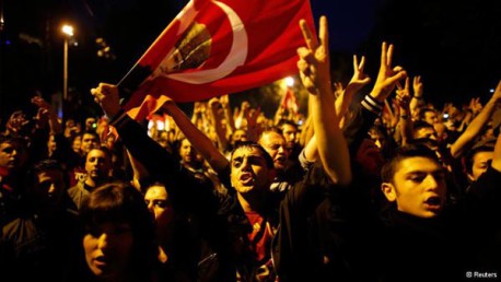 La revuelta de Turquía