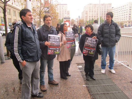 Vuelven a exigir retiro de soldados chilenos apostados en Haití