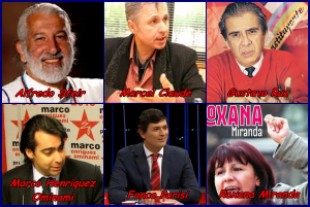 Presidenciales: Protagonistas y teloneros