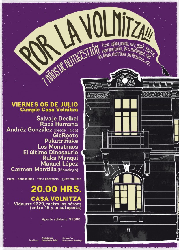 Casa Volnitza comienza a celebrar 7 años este viernes con fiesta a beneficio de nueva videorevista