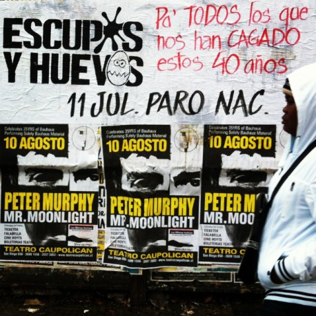 Escupos y huevos es la consigna