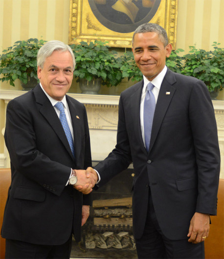 Piñera la pieza estratégica de Obama en Chile