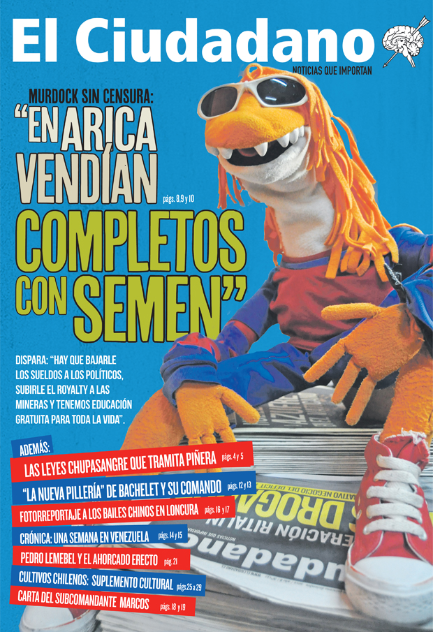 Ya está en kioscos lo nuevo de El Ciudadano: Lagarto Murdock sin censura y mucho más