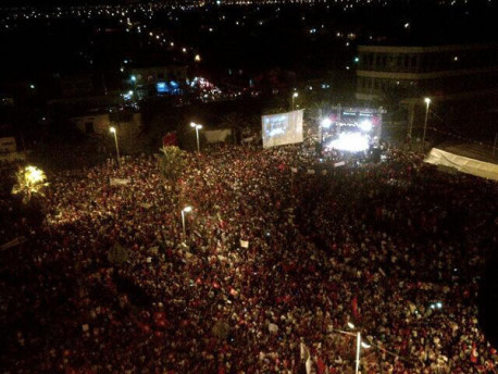 Rebelión popular en Túnez contra el Gobierno de Nahdha