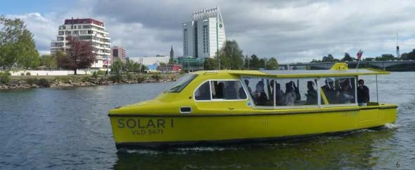 Valdivia transforma el río Calle Calle en un medio de transporte urbano