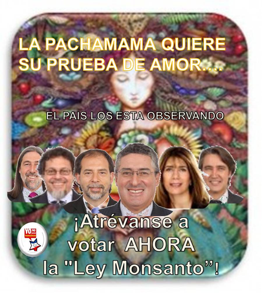 Exigen «Prueba de amor» a senadores anti Ley Monsanto
