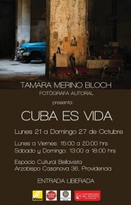 Exposición fotográfica «Cuba es Vida» en el Espacio Cultural Bellavista
