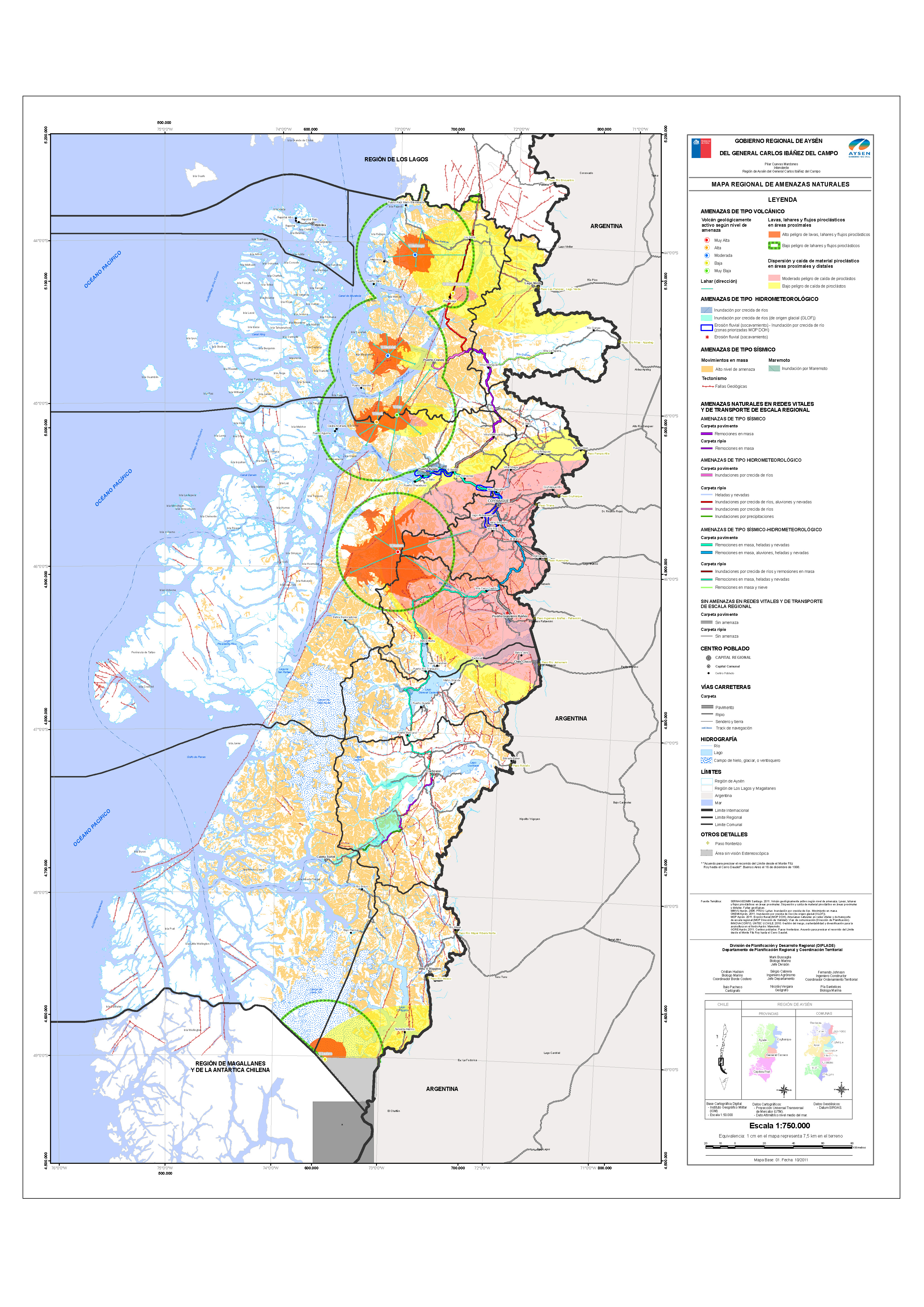 Por Falla Río Cuervo “es posible esperar terremotos de magnitud del orden de Mw7,1”