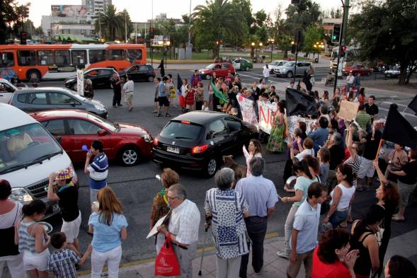 No a la Autopista Vespucio Oriente