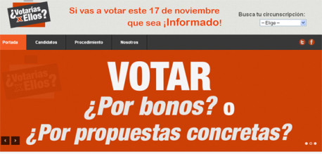 Novedosa herramienta web para conocer el perfil de los candidatos al Senado
