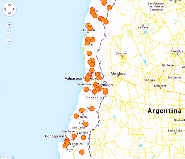 INDH crea mapa interactivo sobre conflictos socioambientales en Chile