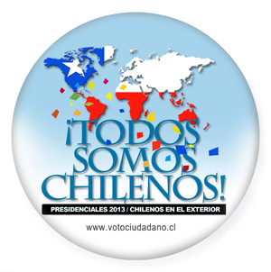 Chilenos en el extranjero podrán votar simbólicamente en segunda vuelta