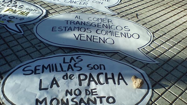 Campamento contra Monsanto en Argentina cumple 3 meses