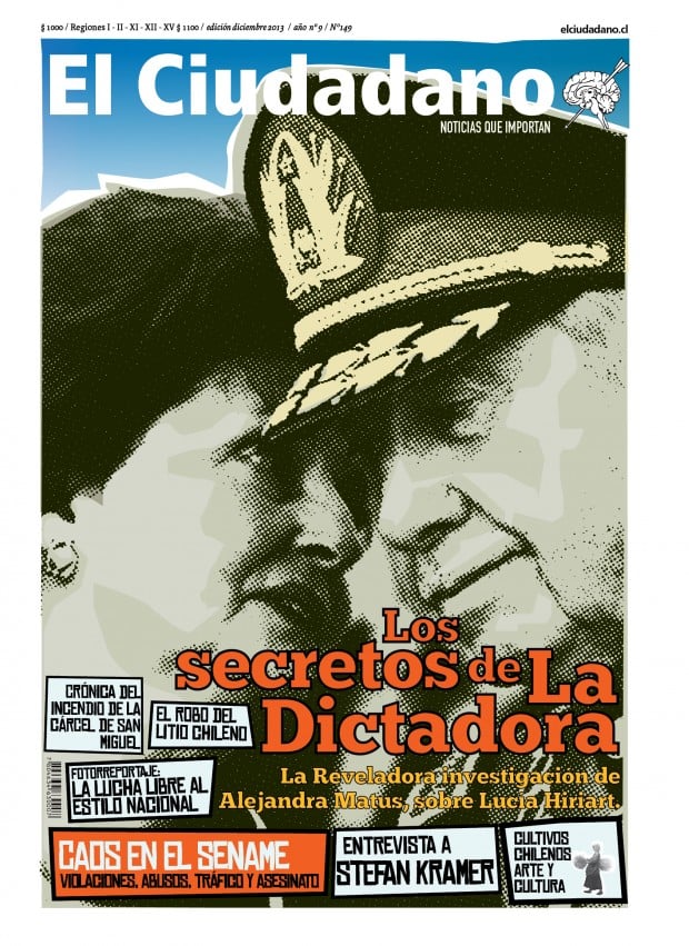 Lucía Hiriart: Los secretos de la dictadora y mucho más en la nueva edición de El Ciudadano