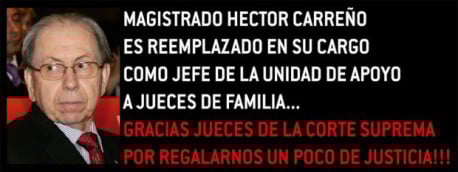 Escándalo en caso Sename: Despiden a Magistrado Carreño