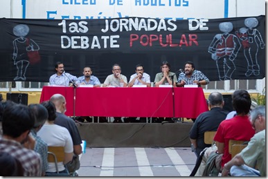 Gran asistencia a las 1ras. Jornadas de Debate Popular