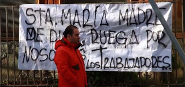Huelga legal de Radio Santa María de Coyhaique
