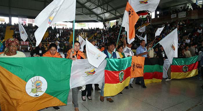 Campesinos colombianos exigen a Santos que cumpla acuerdos