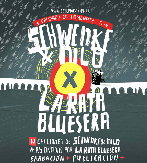 La Rata Bluesera inicia gira para costear CD en homenaje a Schwenke y Nilo