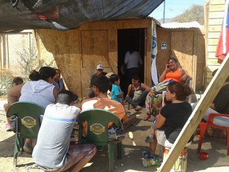 Toma de terrenos en Lo Barnechea: Allegados exigen a las autoridades solución al problema habitacional