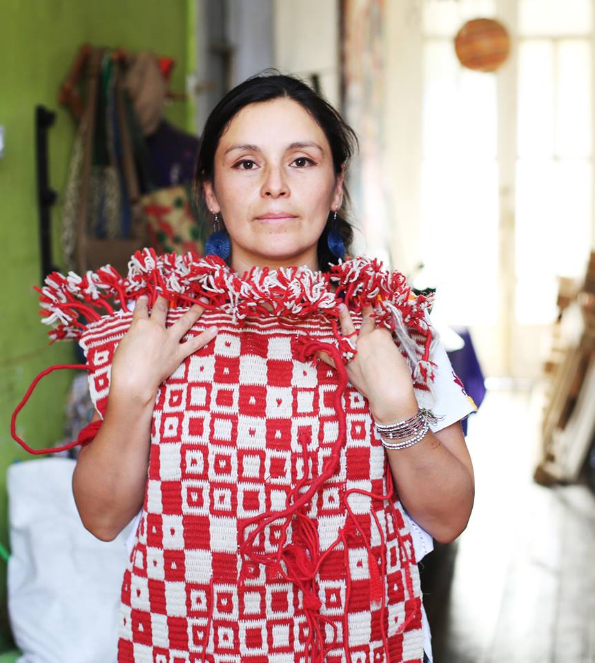 “La textilería Mapuche es la fuerza que emana desde nuestra espiritualidad expresada en el arte”